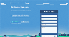 Desktop Screenshot of cvcounseling.com